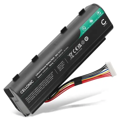 Produktbild von CELLONIC 1x Akku für Notebook Kompatibel mit ASUS G751J, G751JL, G751JM, A42N1403 - (4400mAh, 15V)