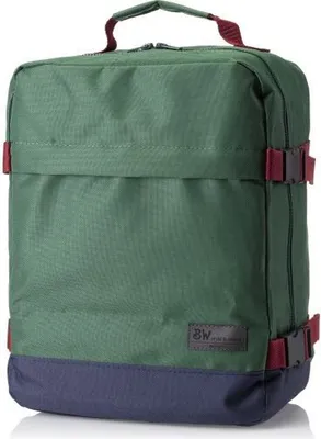 Produktbild von BAMBINIWELT RUCKSACK Handgepäck Reisetasche Boardgepäck Bordcase Kabinenkoffer Reiserucksac 40x20x25 40x30x20 Ryanair Wizzair (klein, grün-blau, 40x20x25)