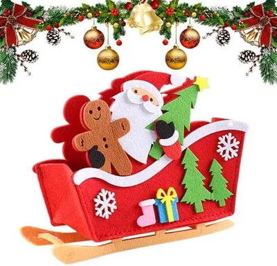 Produktbild von Famanu Weihnachtsdeko Weihnachtsmann - Vielseitige Tischdekoration - 16 x 22 x 6,5 cm