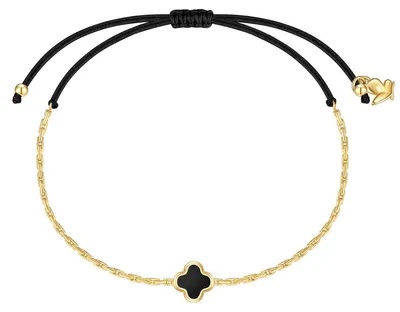 Produktbild von Glanzstücke München Armband Kleeblatt Edelstahl Achat 50084979