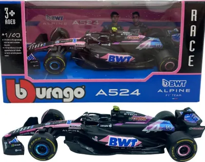 Produktbild von F1-Auto Alpine A524 BWT Bburago #10 Pierre Gasly BBurago 1:43