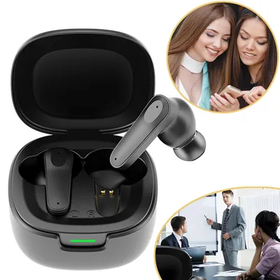 Produktbild von Bluetooth In-Ear Kopfhörer mit Echtzeit-Übersetzungsfunktion, für Musik, Anrufe und Reisen