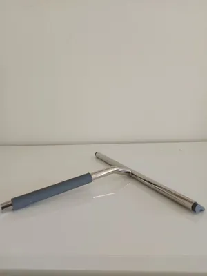 Produktbild von LINEABETA Badwischer Duschabzieher Duschwischer grau/silber L 22 cm - 53290.17