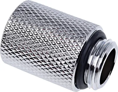Produktbild von Alphacool 17257, Nickel, Silber, 1/4", Männlich/Weiblich, 18 mm, 20 mm, 18 mm