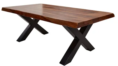Produktbild von Couchtisch 110cm Holz Design Tisch Modern Wohnzimmer JETZT KAUFEN