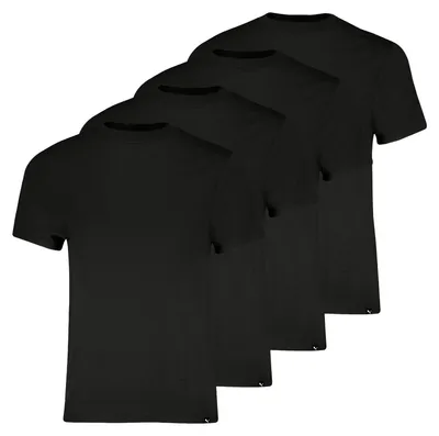 Produktbild von 4er Pack PUMA Herren C-Neck T-Shirts Pure Baumwolle