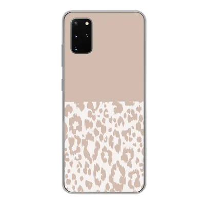 Produktbild von MuchoWow® Handyhülle Schutzhülle Hülle für Samsung Galaxy S20 Plus Panther Druck - Rosa - Tiere Silikon Softcase Handy Hülle - Hartschale
