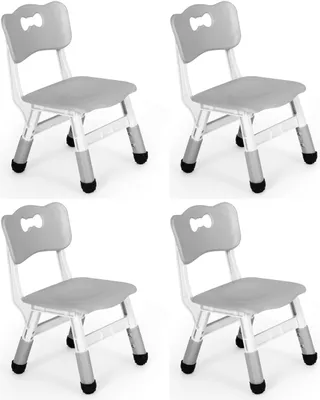 Image de Chaise de bureau pour enfants Clevich, chaise en plastique pour enfants, supportant jusqu'à 100 kg, chaise pour enfants