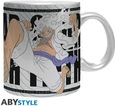 Produktbild von One Piece Mug 320 ml Luffy Gear 5Th Silver