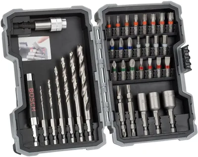 Produktbild von Bosch Bit- und Holzbohrer-Set 35tlg.
