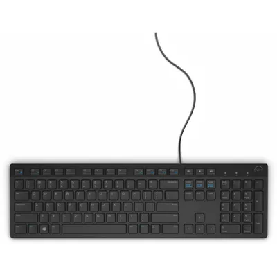 Produktbild von Dell KB216 - Tastatur - QWERTY - Spanisch - Schwarz