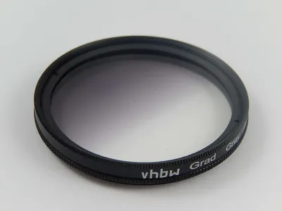 Produktbild von vhbw Universal Farb-Verlaufsfilter kompatibel mit Kamera Objektiven mit 40,5mm Filtergewinde - Gradationsfilter, Grau