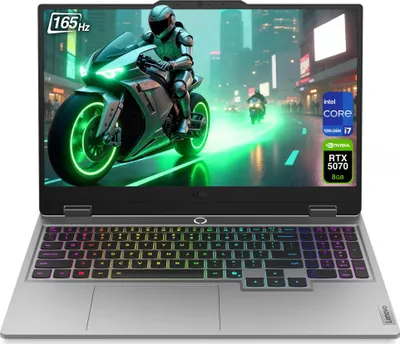 Lenovo LOQ 15IRX10 Gaming Laptop, Core i7-13650HX, 15.6" WQHD, RTX 5070, Deutsches Tastatur-Layout, W11 Home, 64 GB RAM | 1 TB SSD