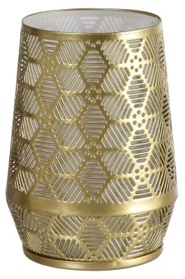 Produktbild von 4x DUNI Kerzenhalter Anoush Ø 75 mm x 100 mm Gold