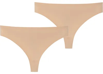 Produktbild von Schiesser Damen String 2-Pack Invisible Soft - maple - Größe 44
