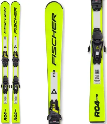 Obrázok produktu pre Skialpinistické lyže FISCHER RC4 Pro JRS + viazanie FS 7 GW CA JRS žlté 140 cm