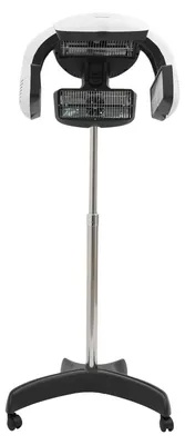 Obrázek produktu pro Kadeřnický fén – stojanový – 1500 W – LCD displej – nastavitelná teplota – 220 V – bílý