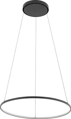 Zdjęcie produktu dla Lampa wisząca LED CIRCOLO LED czarna 21W Neutralna biel 700lm aluminium wym:140x60x60cm IP20 Nowodvorski Lighting