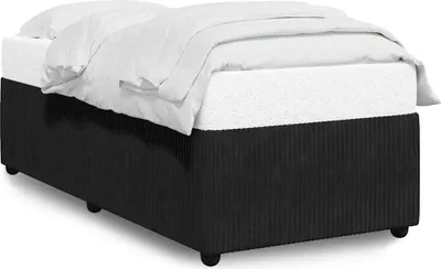 Immagine prodotto di vidaXL Struttura letto nera 90x200 cm in velluto