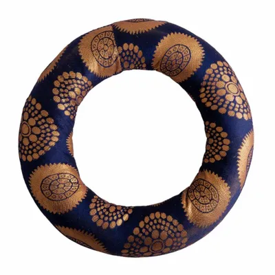 Image de Coussin bol chantant - bleu 26cm
