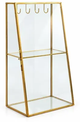 Produktbild von Goldfarbene Schmuckaufbewahrungsbox 31 cm
