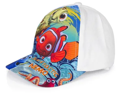 Zdjęcie produktu dla Biała czapka dziecięca Nemo - rozmiar 48