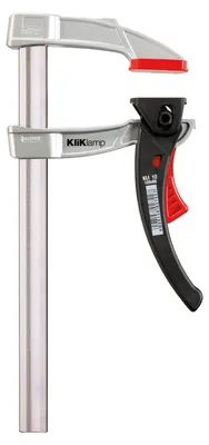 Produktbild von Profi Hebelzwinge aus Aluminium, 120mm Spannweite, 80mm Ausladung