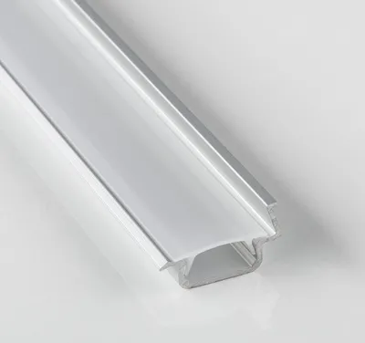 Produktbild von 3 Stück LED Profil-88 Einlassprofil Einfräsprofil 2000 x 21,5 mm mit opaler Abdeckung | 30° Winkel | für indirekte Beleuchtung