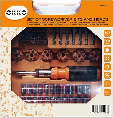 Productafbeelding van OKKO Schroevendraaier- en bitset
