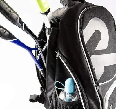 Produktbild von Famanu Sport-Rucksack mit Racketfach - Schwarz