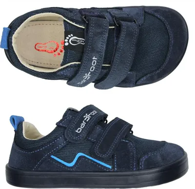 Produktbild von Schuhe 3F Cross Dakota 4BC19/H48 hydrophobic bar3foot super flexi blau NAVY barfuß