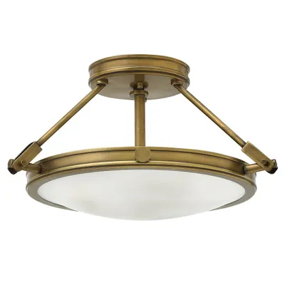 Produktbild von Elstead Collier Deckenleuchte E14 3-fach Heritage Messing
