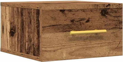 Immagine prodotto di vidaXL Comodino, 35 x 35 x 20 cm, materiale in legno, aspetto legno riciclato