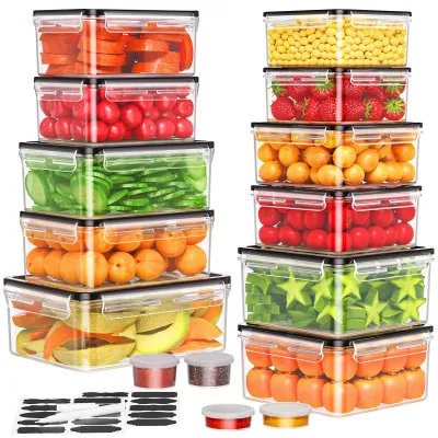 Vorratsdosen-Set 30-tlg., luftdicht, auslaufsicher, BPA-frei