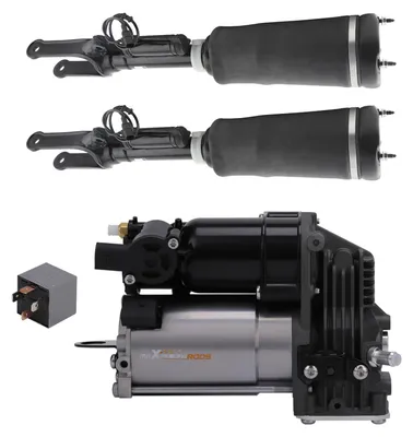 Image de Compresseur + 2 jambes de suspension pneumatiques avant pour Mercedes Classe R W251 V251 2513202704