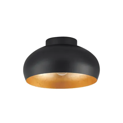 Productafbeelding van EGLO Mogano 2, 1 lamp(en), E27, IP20, zwart, goud