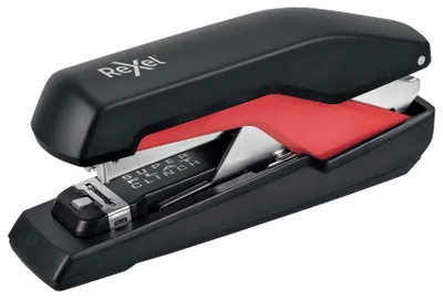 Image de Rexel S060, 60 feuilles, Noir, Rouge, Reliure plate, Plast ABS, Métal, 80 g/m², 4 cm