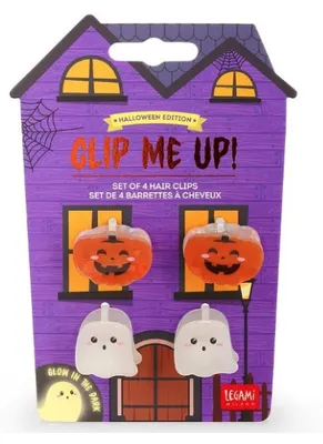 Image de LEGAMI Set de 4 Mini Barrettes à Cheveux d'Halloween - Clip Me Up!