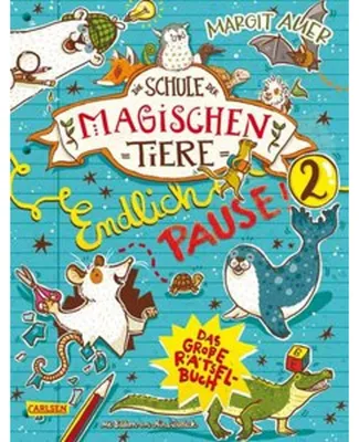 Immagine prodotto di Die Schule der magischen Tiere: Endlich Pause! Das große Rätselbuch Band 2
