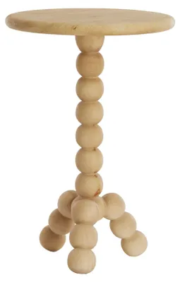 Zdjęcie produktu dla Light & Living VEGLIO stół pomocniczy w matowym naturalnym wykończeniu – Ø35x54 cm