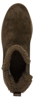 Obrázok produktu pre Tamaris Comfort, dámske kožené čižmy, s podšívkou z plyšu v oblasti vstupu, s jednoduchým navliekaním, model 8-86422-45, veľkosť: 41 EU, farba: zelená