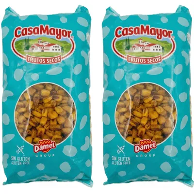 Produktbild von Casa Mayor Geröstete Maiskörner 2 x 250g – Knuspriger Mais-Snack Doppelpack – Vegan, Glutenfrei