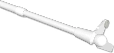 Produktbild von Interdeco Klemmfix Klemmstange, Scheibenstange Weiß Modell Avanti, 30-40 cm