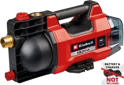 Obrázok produktu pre Einhell AQUINNA 18/28, Batérie, 2,5 bar, 2800 l/h, Čierna, Červená