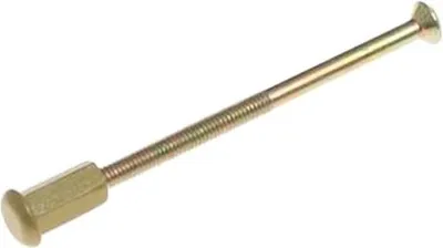 Produktbild von Schraube mit Kappe M4x80 (1 Stk.) gold lackiert