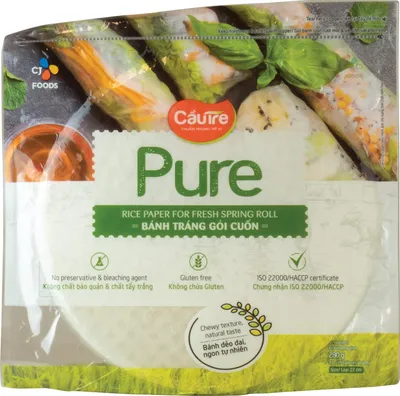 Produktbild von CAU TRE Reispapier, rund, Durchmesser 22 cm, 280 g