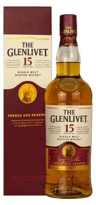 Produktbild von The Glenlivet 15 Jahre The French Oak Reserve Single Malt Scotch Whisky | 40 % vol | 0,7 l