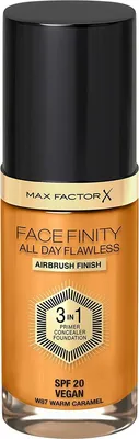 Produktbild von Max factor FACEFINITY ALL DAY FLAWLESS 3 IN 1 Grundierung #87-warmes Karamell 30 ml