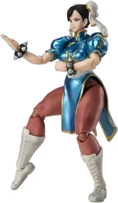 Productafbeelding van Tamashi Nations Figuarts Street Fighter Serie, Chun-li figuur, blauw. Blauw, one size