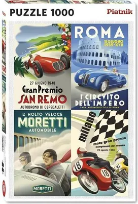 Produktbild von PIATNIK Puzzle Oldtimer Autos 1000 Teile